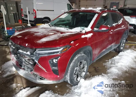 2025 Chevrolet Trax Fwd Lt из США, поврежденный, VIN KL77LHEP9SC169104